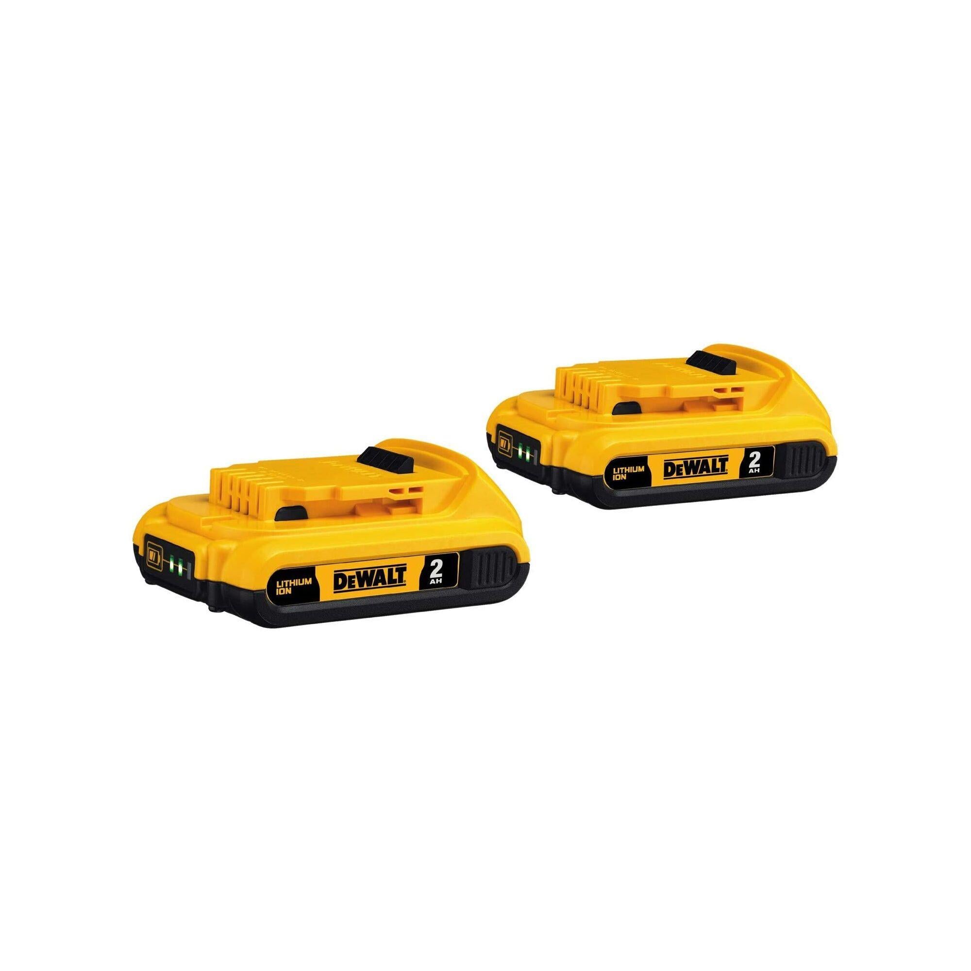 DeWALT® DCB203-2 MAX Compact Battery Pack, 2 Ah Li-Ion Battery