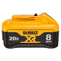 DeWALT® DCB208 Battery, 8 Ah Li-Ion Battery, 20 V DC Charge, For Use With 39RV96, DC985B, DC780B 20V MAX* Tools and Chargers