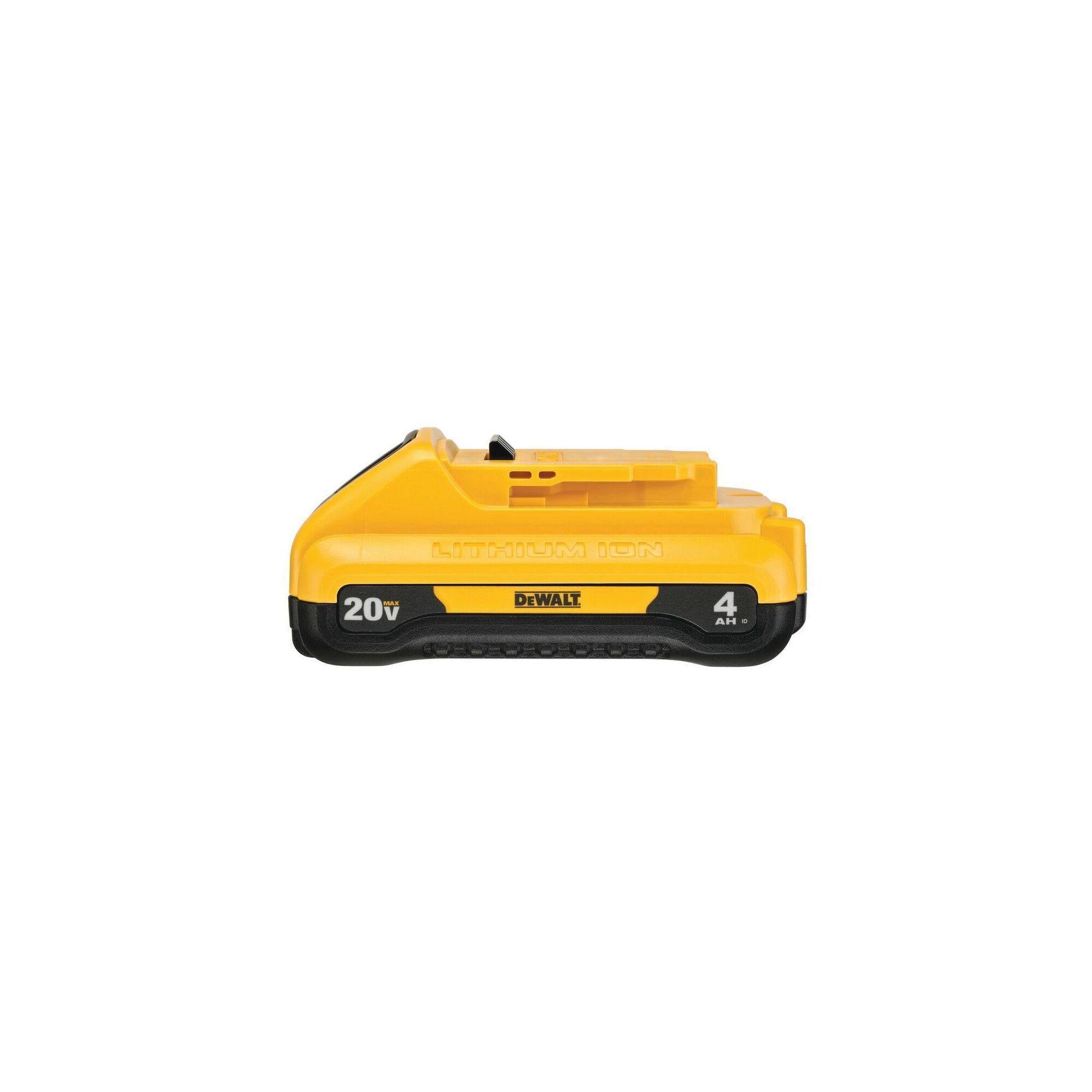 DeWALT® DCB240-2 Compact Battery, 4 Ah Li-Ion Battery, 20 V DC Charge, For Use With 20V MAX* Tools and Chargers