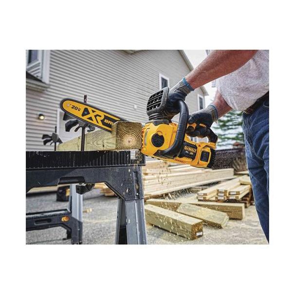 DeWALT® DCCS620B XR® Compact Cordless Chain Saw, 0.043 in Bar/Chain, 12 in L Bar/Chain, 20 V, 5 Ah Li-Ion Battery, Bare Tool