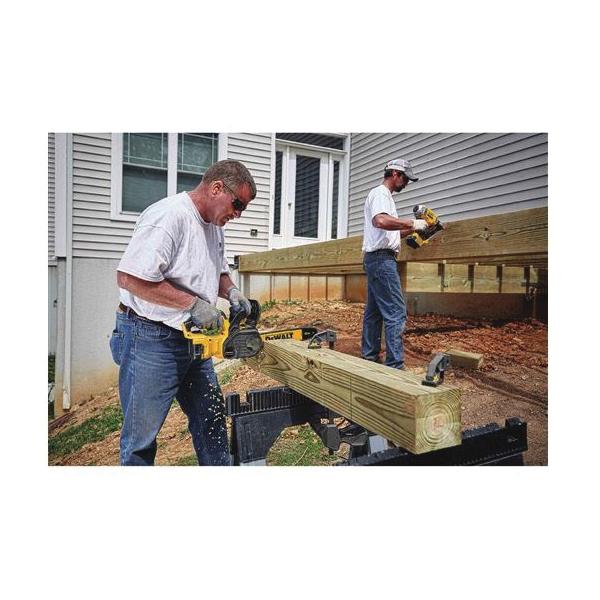DeWALT® DCCS620B XR® Compact Cordless Chain Saw, 0.043 in Bar/Chain, 12 in L Bar/Chain, 20 V, 5 Ah Li-Ion Battery, Bare Tool