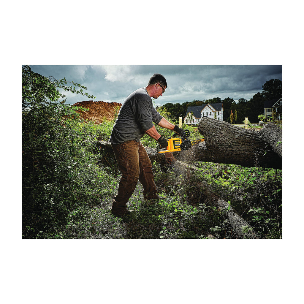DeWALT® 60V MAX* FLEXVOLT™ DCCS670X1 Brushless Cordless Chain Saw, 0.043 in Bar/Chain, 16 in L Bar/Chain, 60 V, 3 Ah Li-Ion Battery