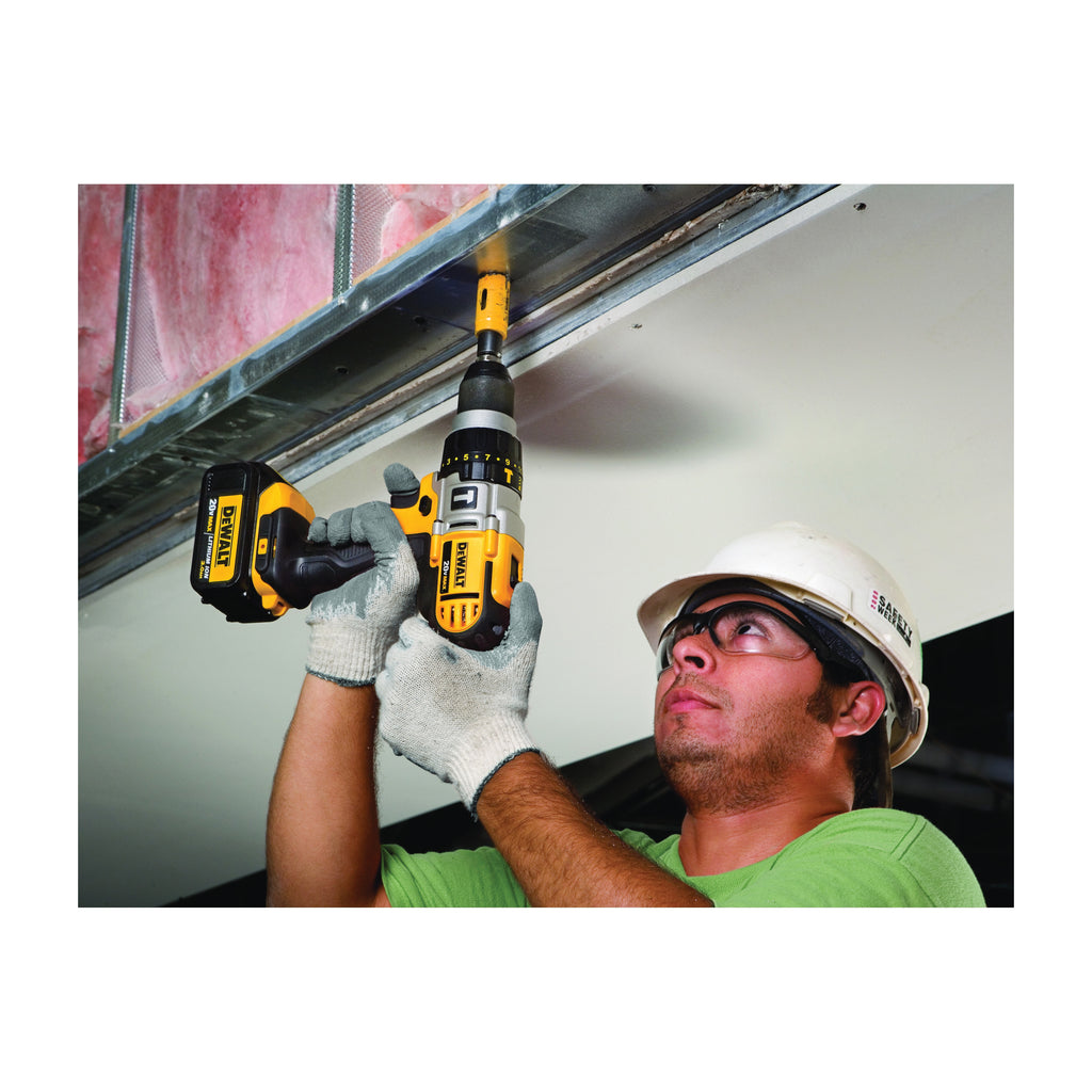 DeWALT® DCD985L2 3-Speed Premium Cordless Hammer Drill/Driver Kit, 1/2 in Metal Ratcheting Chuck, 20 VDC, 0 to 575/0 to 1350/0 to 2000 rpm No-Load, Li-Ion Battery