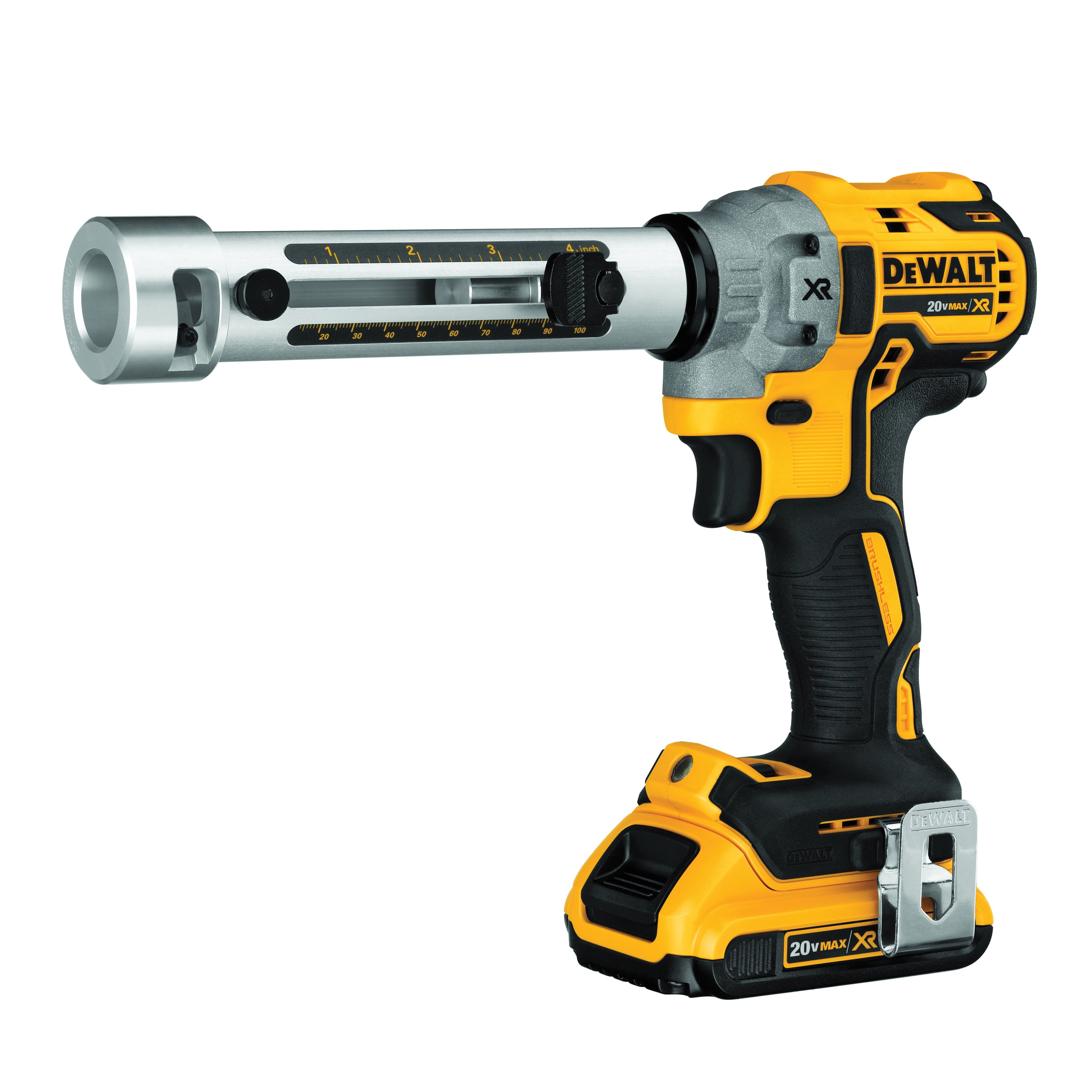 DeWALT® DCE151TD1 Cordless Cable Stripper Kit, 6 AWG to 750 kcmil Copper/Aluminum Cutting, 20 V DC, 2 Ah Li-Ion Battery