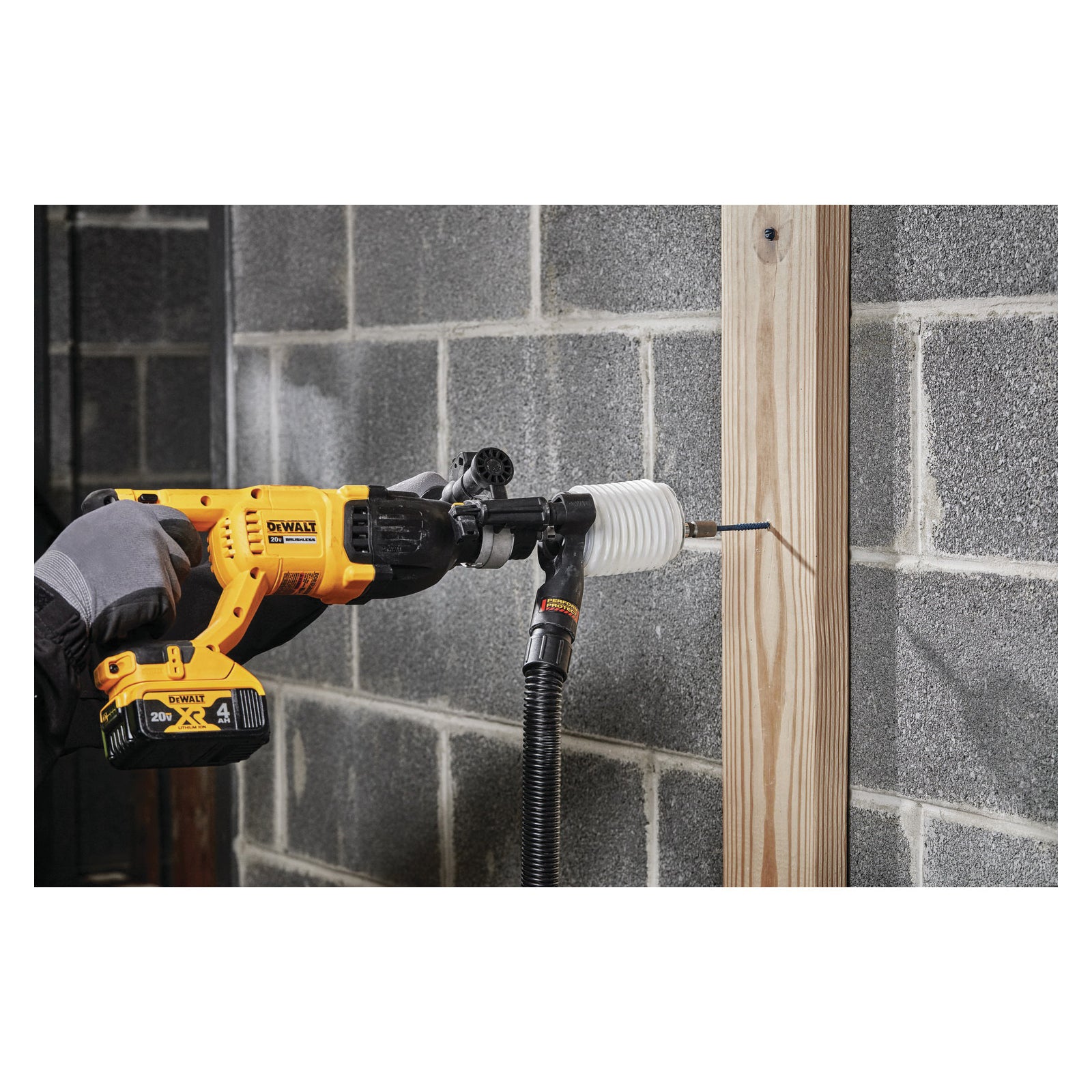 DeWALT® DCH133M2 Brushless Cordless Rotary Hammer Kit, 1 in SDS Plus® Chuck, 20 V DC, 0 to 1500 rpm No-Load, Li-Ion Battery