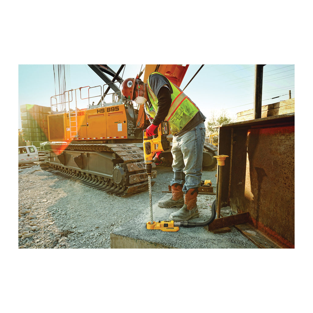 DeWALT® 60V MAX* FLEXVOLT™ DCH481X2 Cordless Combination Hammer Drill, 1 in SDS Max® Chuck, 60 V, 540 rpm No-Load, Li-Ion Battery