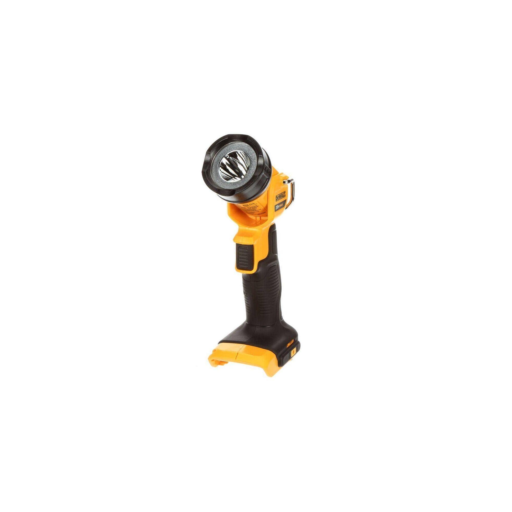 DeWALT® 20V MAX* DCL040 Cordless Rechargeable Work Light, 20 V DC, Li-Ion Battery