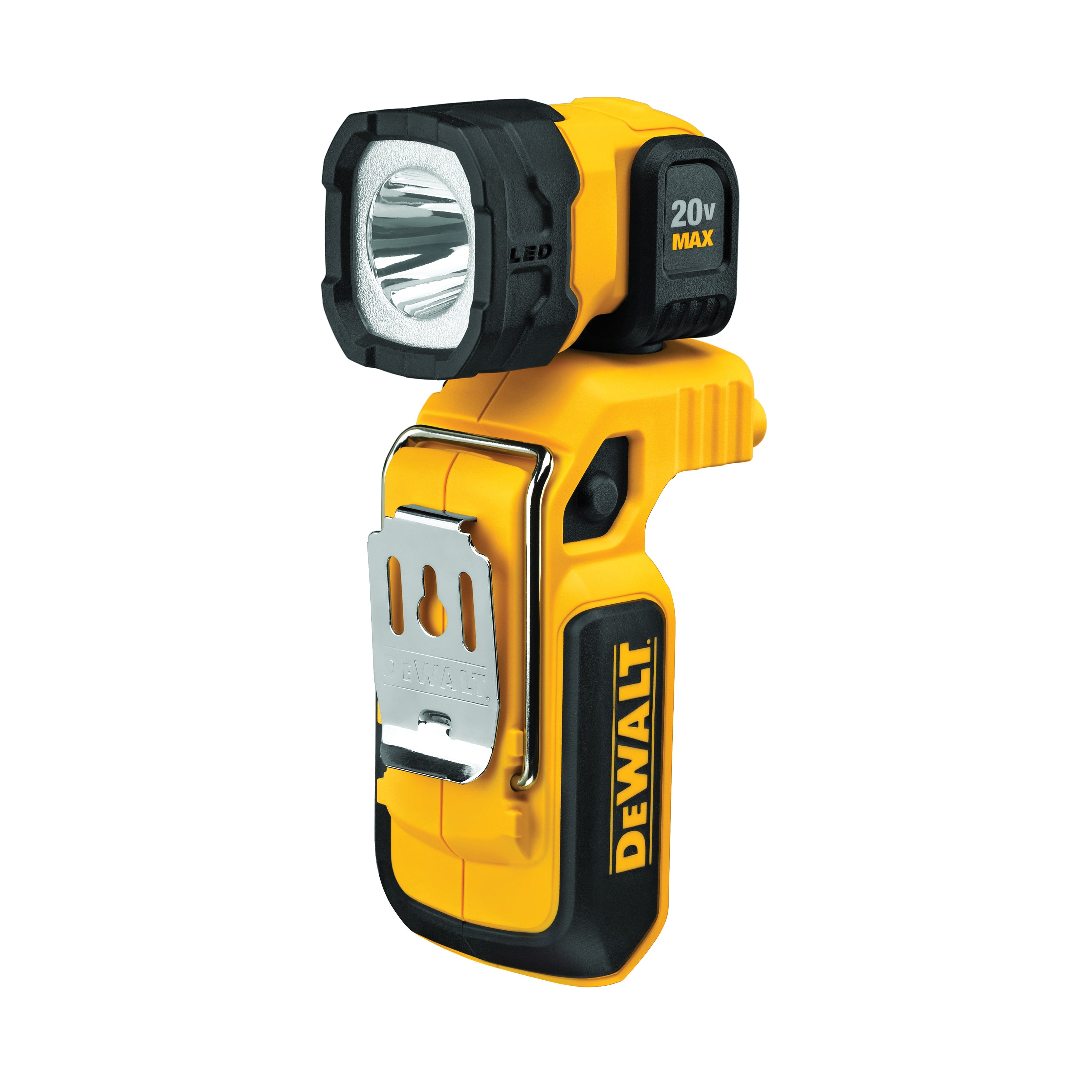 DeWALT® 20V MAX* MATRIX™ DCL044 Cordless Fixed Focus Portable Rechargeable Handheld Woklight, LED Lamp, 20 V, Li-Ion Battery, Tool Only