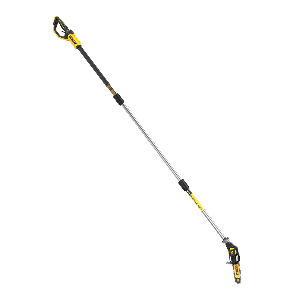DeWALT® DCPS620B Brushless Cordless Pole Saw, 8 in L Bar/Chain, 20 V DC, Li-Ion Battery