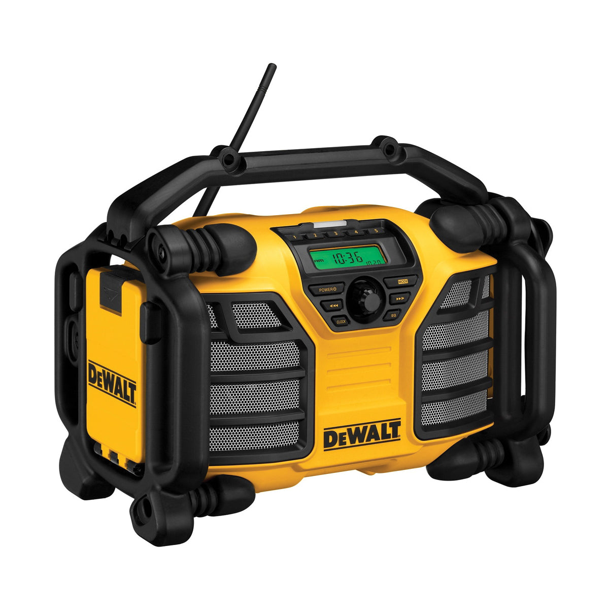 DeWALT® DCR015 Rechargeable Cordless Worksite Charger Radio, 12 V, Li-Ion Battery, Tool Only