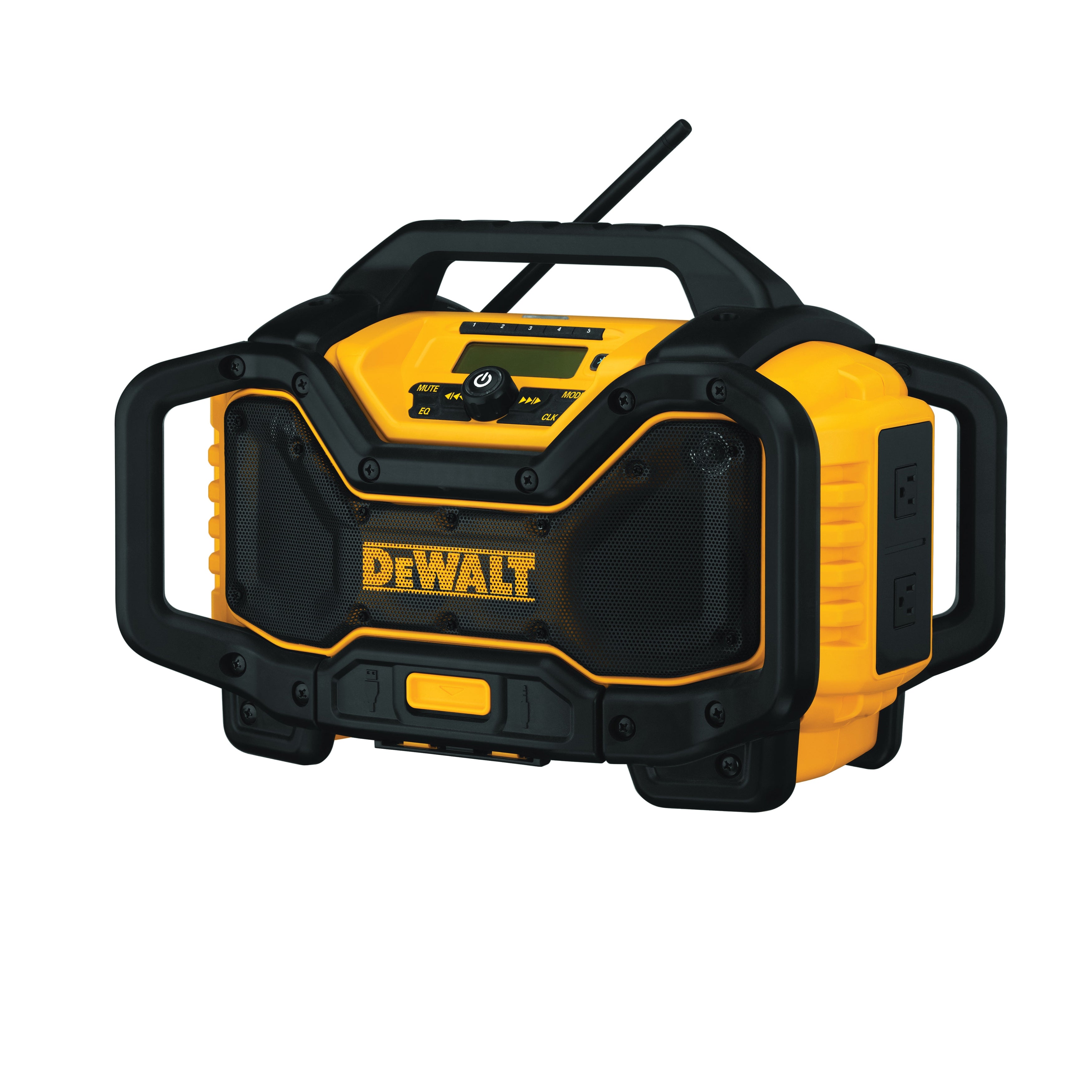 DeWALT® 20V MAX* FLEXVOLT™ DCR025 Cordless Bluetooth Charger Radio, 120 V AC/20/60 V DC, Li-Ion Battery, Tool Only