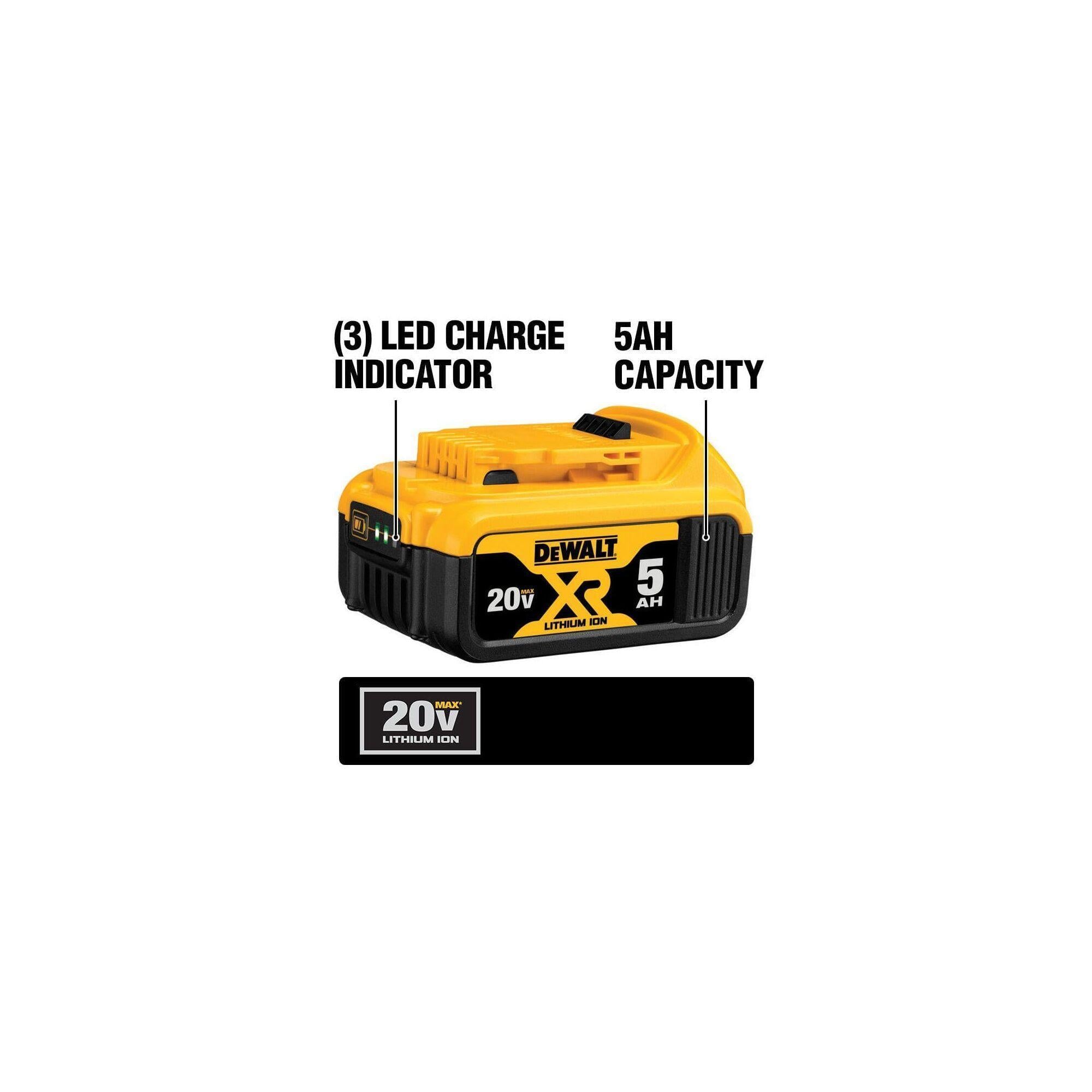DeWALT® DCS334P1 20V MAX XR® Cordless Jig Saw, 20 V AC, For Blade Shank: T-Shank, 9-1/4 in OAL, Li-Ion Battery, Tool Only