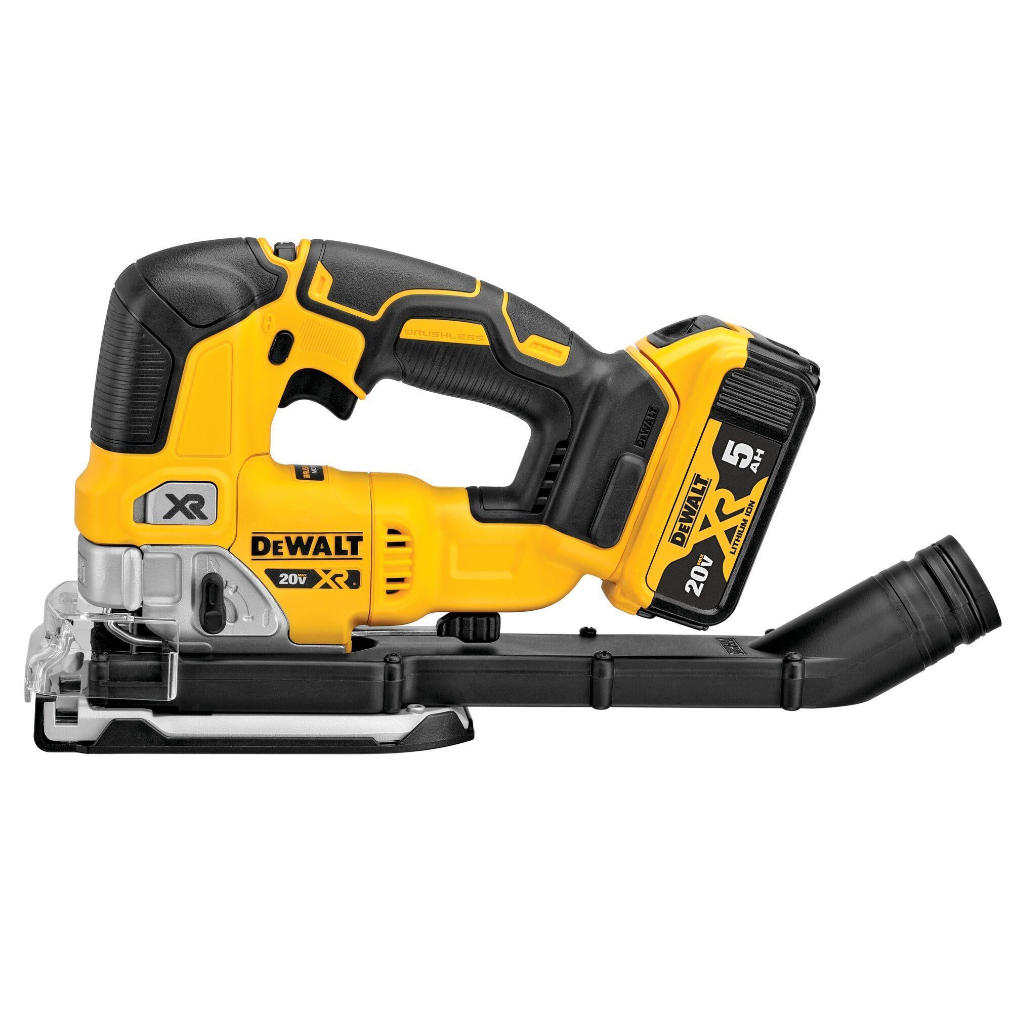 DeWALT® DCS334P1 20V MAX XR® Cordless Jig Saw, 20 V AC, For Blade Shank: T-Shank, 9-1/4 in OAL, Li-Ion Battery, Tool Only