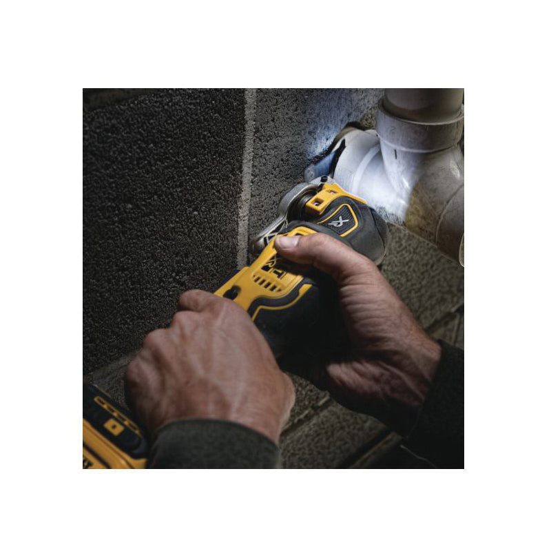 DeWALT® DCS356D1 3-Speed Brushless Cordless Oscillating Multi-Tool Kit, 0 to 13000/0 to 17000/0 to 20000 opm Speed, 20 V DC, Li-Ion Battery, 1 Battery