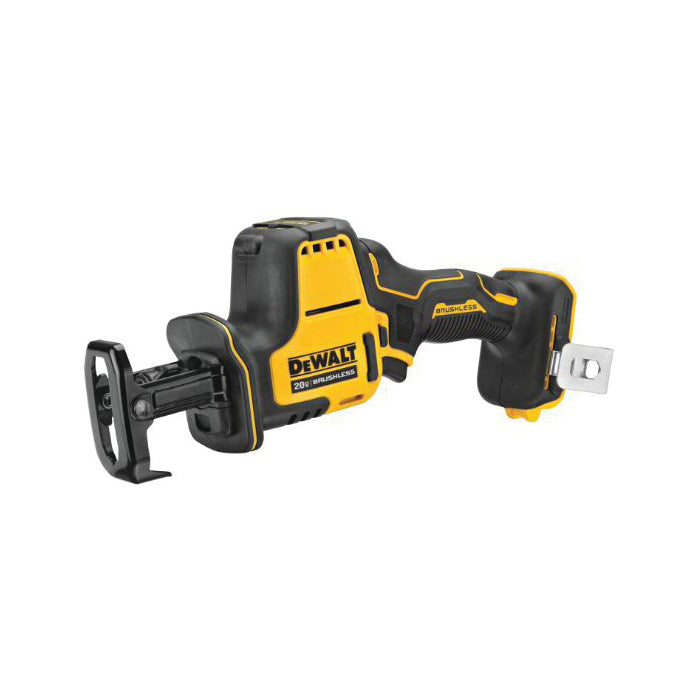 DeWALT® DCS369B ATOMIC 1-Handed Brushless Cordless Reciprocating Saw, 5/8 in L Stroke, 0 to 2800 spm, 20 V DC, 12-1/2 in OAL, Straight Stroke
