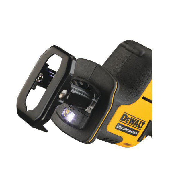 DeWALT® DCS369B ATOMIC 1-Handed Brushless Cordless Reciprocating Saw, 5/8 in L Stroke, 0 to 2800 spm, 20 V DC, 12-1/2 in OAL, Straight Stroke