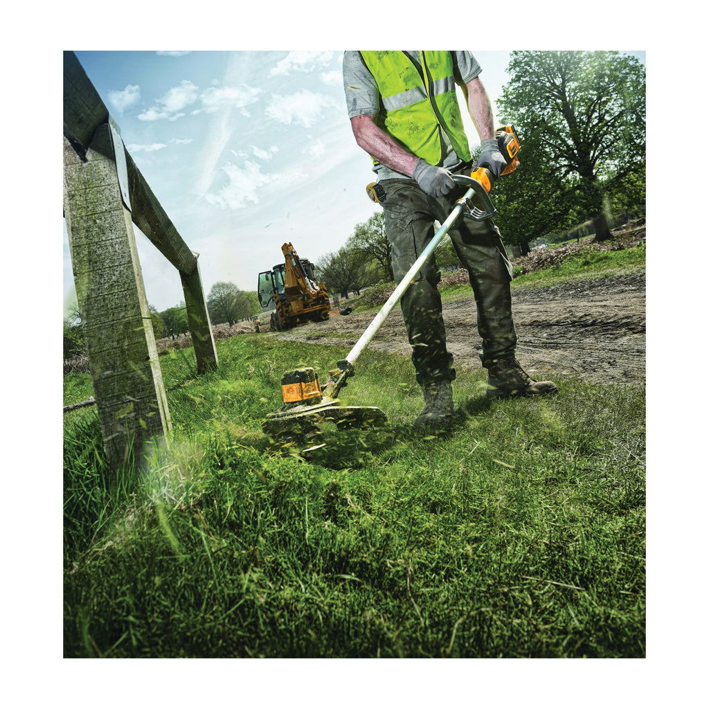 DeWALT® 20V MAX* MATRIX™ DCST920B String Trimmer, 13 in W Cutting, 54 in L Straight Shaft, 0.08 in Dia Line, Bump Feed Line Advance