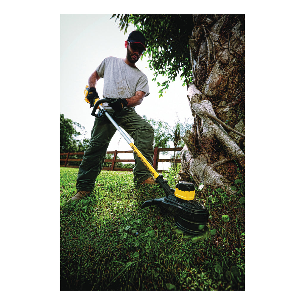 DeWALT® 20V MAX* MATRIX™ XR™ DCST920P1 2-Speed Brushless Cordless String Trimmer, 13 in W Cutting, 54 in L Fixed/Straight Shaft, 0.08 in Dia Line, Bump Feed Line Advance