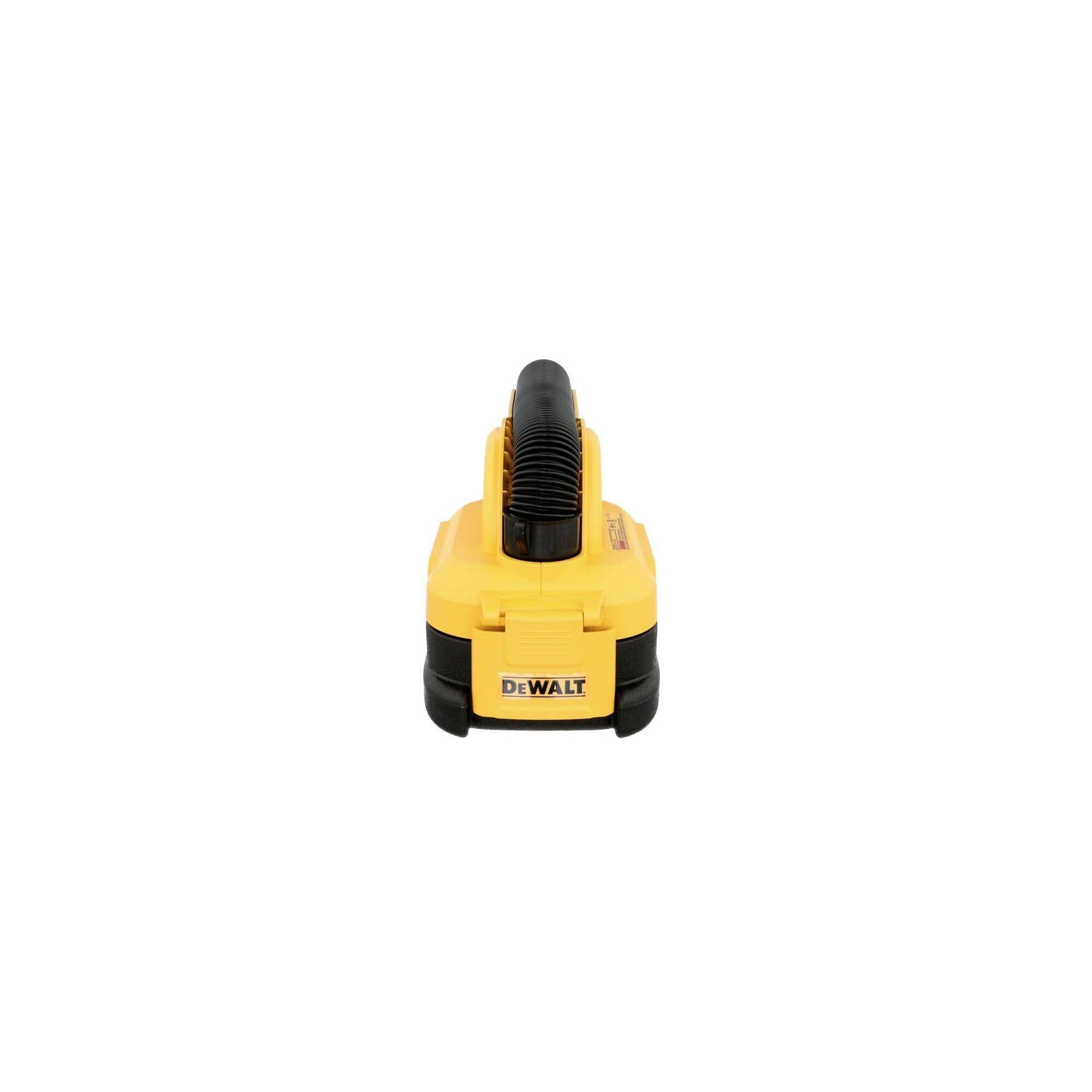 DeWALT® DCV517B Portable Wet/Dry Vacuum Cleaner, 0.5 gal Tank, 20 V DC