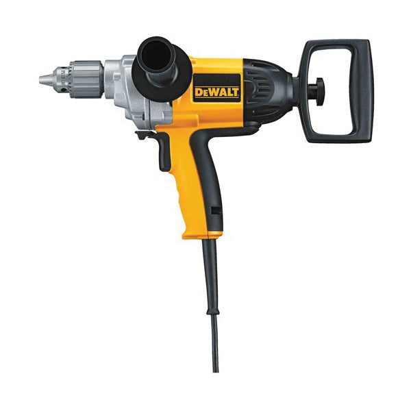 DeWALT® DW130V Corded Reversible Spade Handle Drill, 1/2 in Keyed Chuck, 120 V AC, 0 to 550 rpm Speed, 15-1/2 in OAL