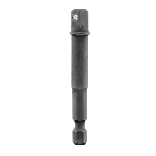 DeWALT® IMPACT READY® DW2542 Socket Adapter, Black Oxide, Hex x Square Drive, 3/8 in Male Drive, 3/8 in Female Drive, Female x Male Adapter, Steel