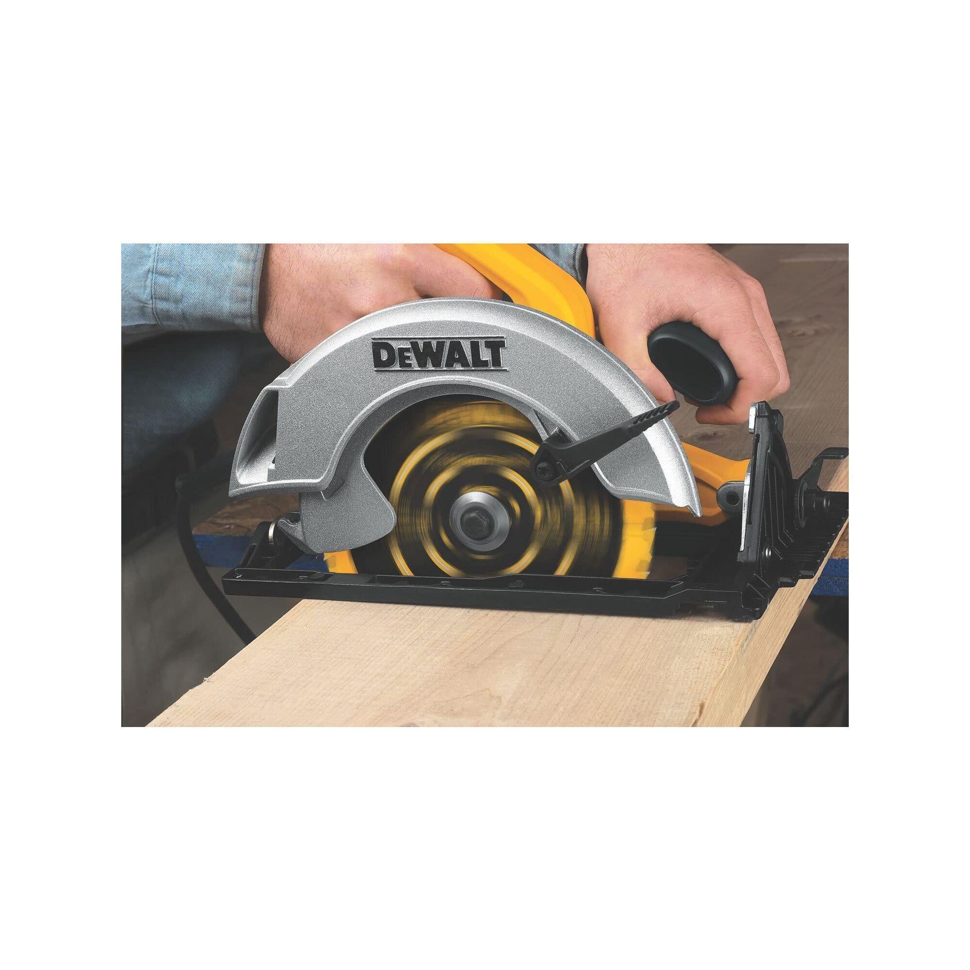 DeWALT® Precision Framing™ DW3599B10 Precision Thin Kerf Circular Saw Blade, 7-1/4 in Dia x 0.039 in THK, 5/8 in Arbor, Carbide Blade, 24 Teeth
