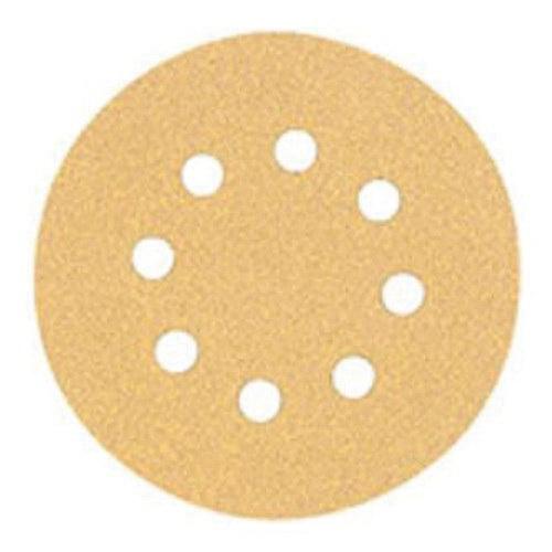 DeWALT® DW4311 Hook and Loop Disc, 5 in Dia, 120 Grit, Fine Grade, Aluminum Oxide Abrasive, Paper Backing