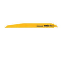 DeWALT® DW4863B Tapered Back Reciprocating Saw Blade, 9 in L x 1 in W, 6, Bi-Metal Body, Universal/Toothed Edge Tang