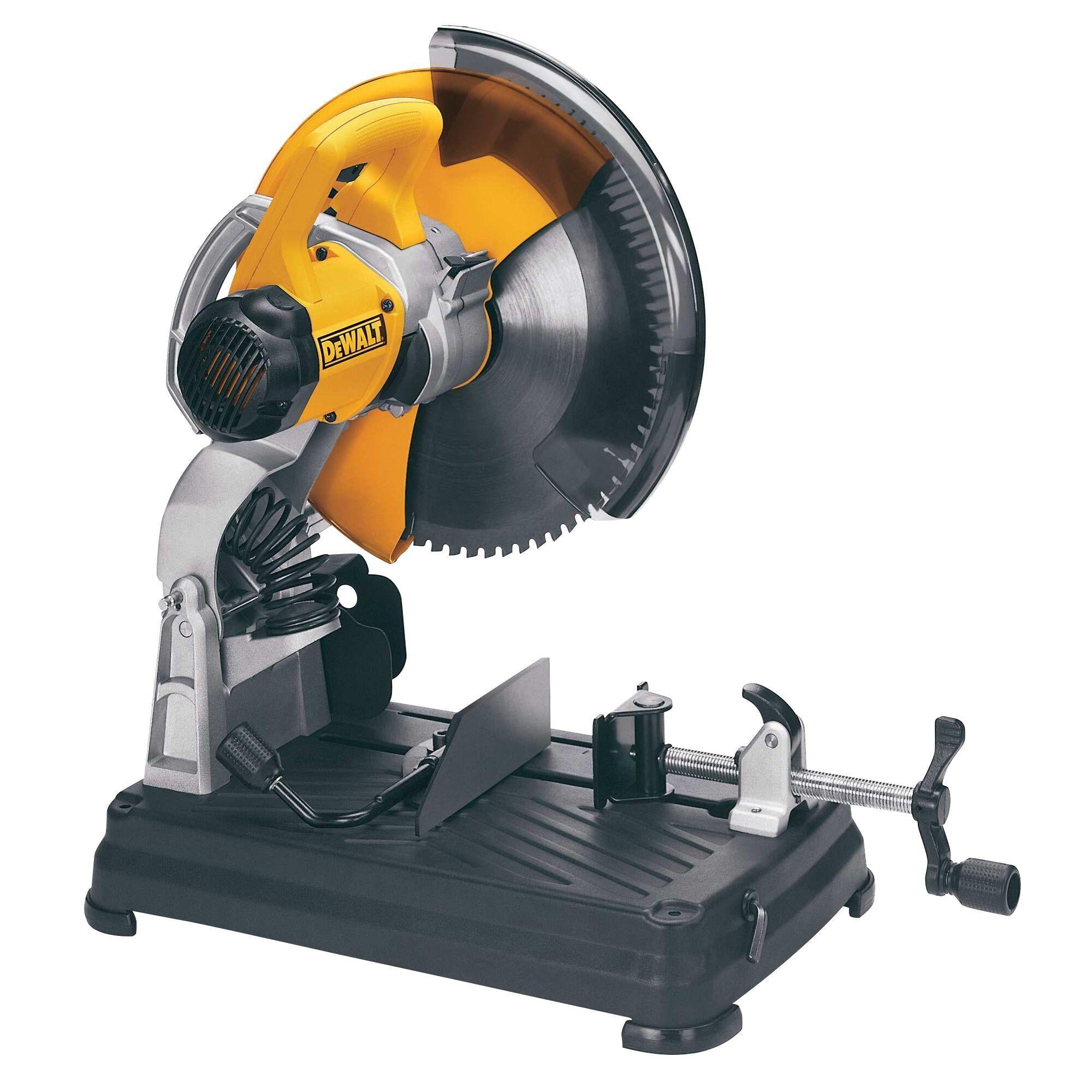 DeWALT® DW872 Benchtop/Stand Heavy Duty Multi-Cutter Saw, 14 in Blade, 5-3/16 in Round, 6-1/2 x 4-1/2 in Rectangular Cutting