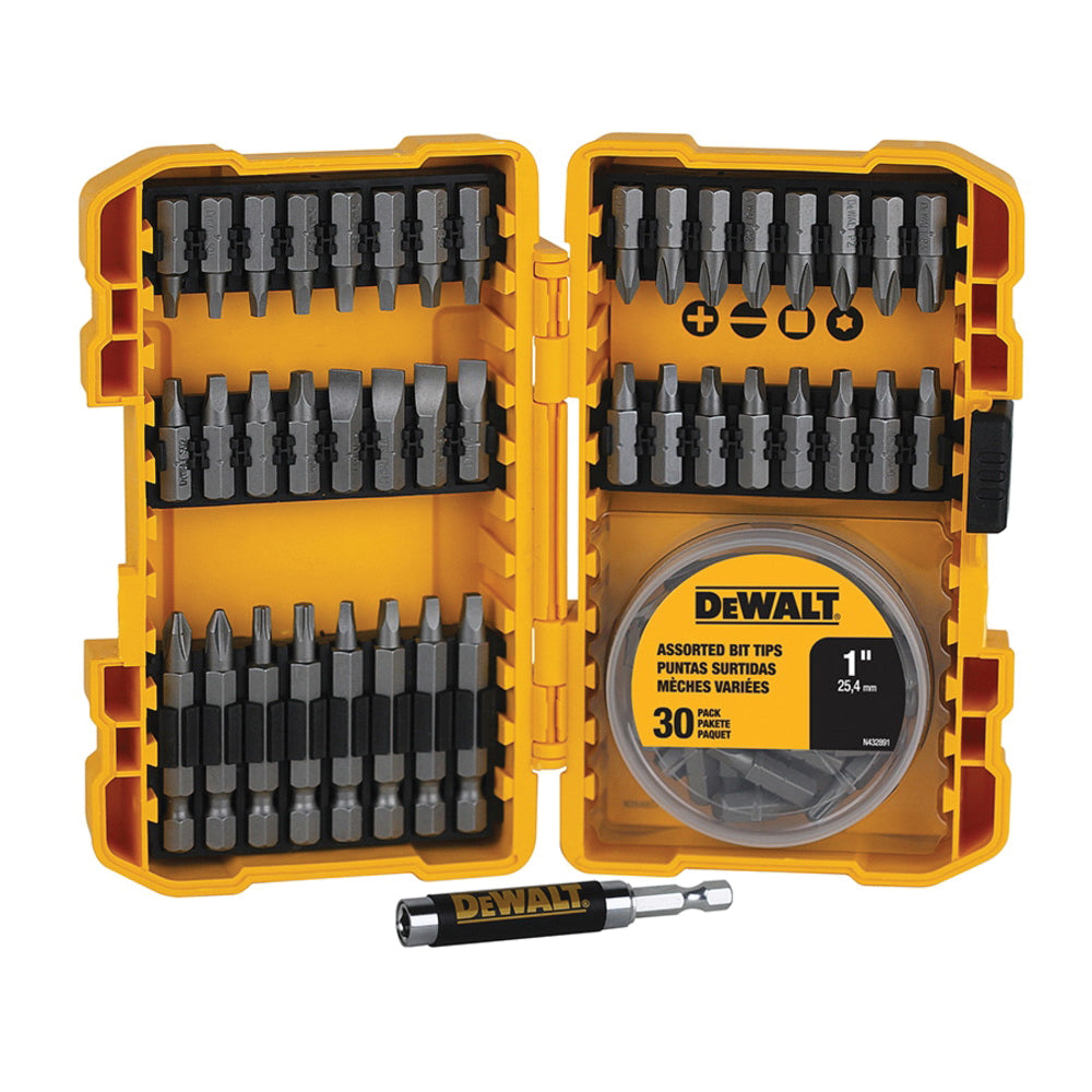 DeWALT® DWA19SD71TWRC Screwdriving Bit Set, 71 Pieces, Steel
