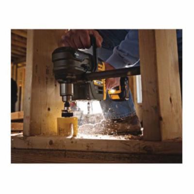 DeWALT® DWAFV0458 FLEXVOLT® Thin Kerf Hole Saw, 4-5/8 in Dia, 2-1/4 in D Cutting, Carbide Cutting Edge