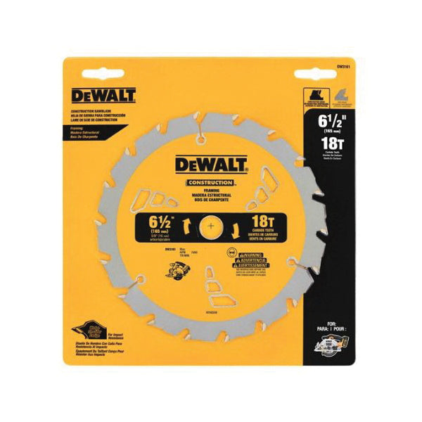 DeWALT® FLEXVOLT™ DWAFV37243 FLEXVOLT™ Circular Saw Blade, 7-1/4 in Dia x 0.039 in THK, 5/8 in Arbor, 24 Teeth