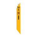 DeWALT® FLEXVOLT™ DWAFV481418 FLEXVOLT™ General Purpose Tapered Back Reciprocating Saw Blade, 8 in L x 1 in W, 14/18 TPI, Bi-Metal Body