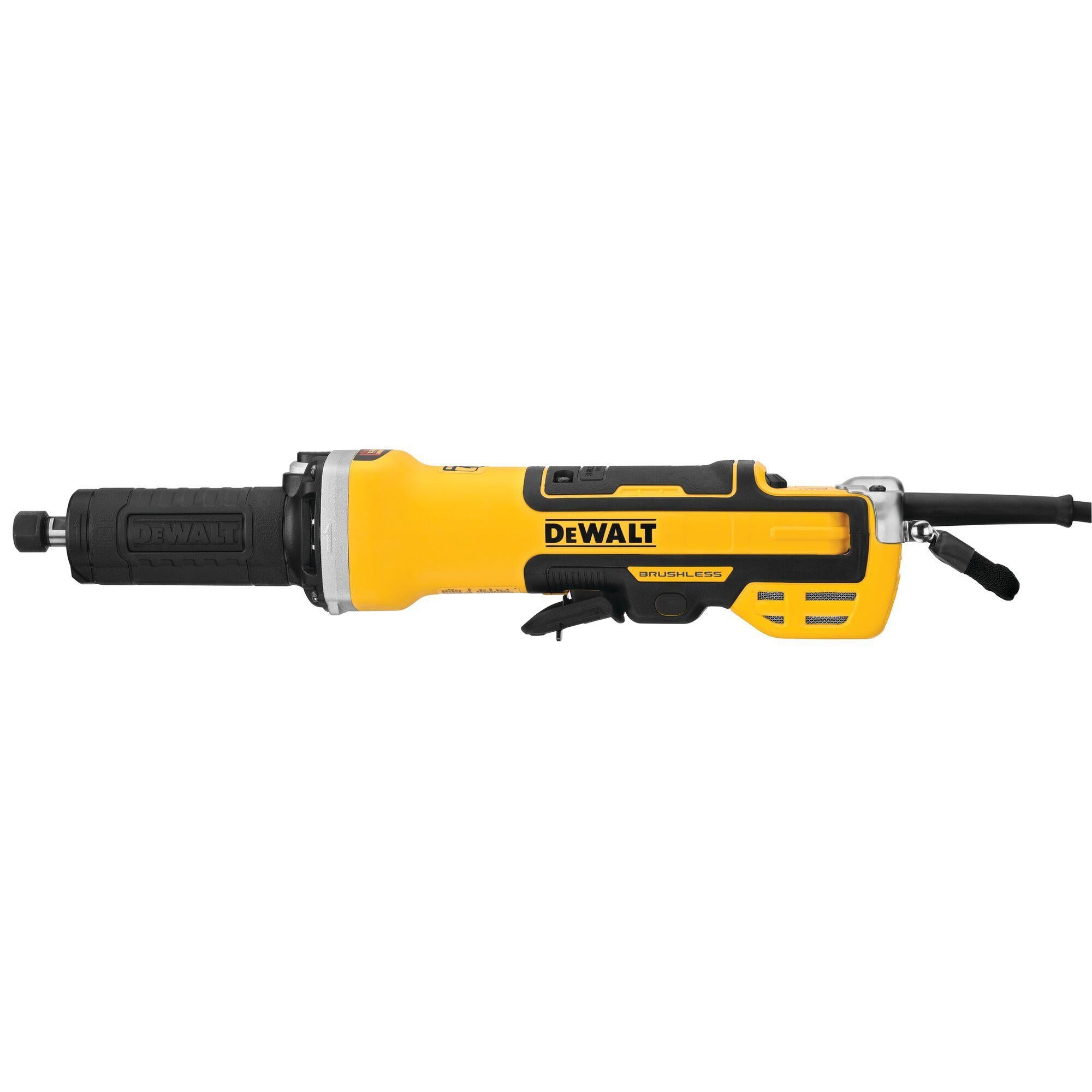 DeWALT® DWE4997NVS Brushless Corded Die Grinder, 2 in Dia Wheel, 7500 to 25000 rpm Speed, 120 V AC, Paddle Switch