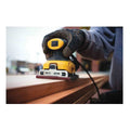DeWALT® DWE6411K Single Speed Orbital Sander Kit, 1/4 in, 14000 opm Speed