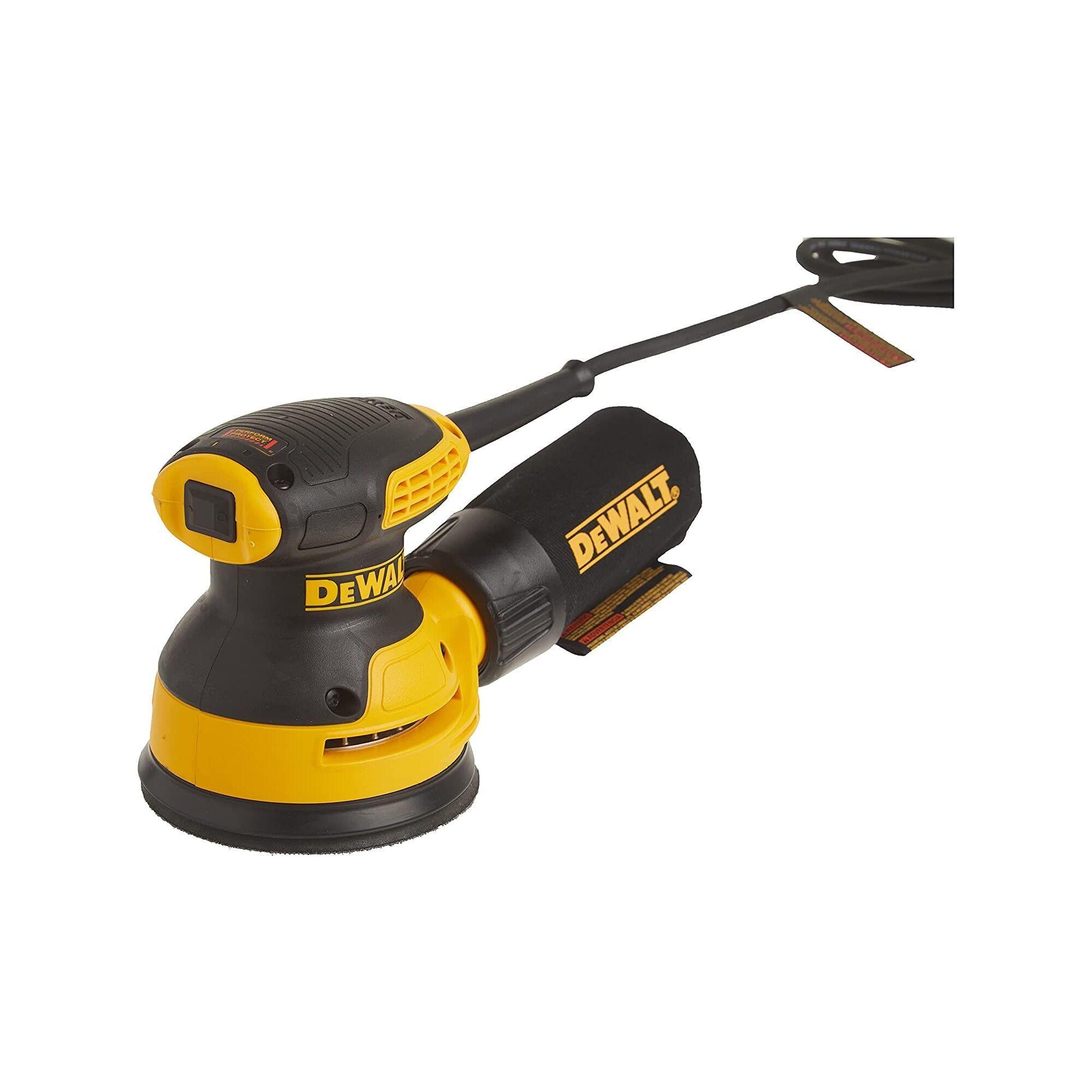 DeWALT® DWE6421 Random Orbit Sander, 140 mm H, 12000 opm Speed