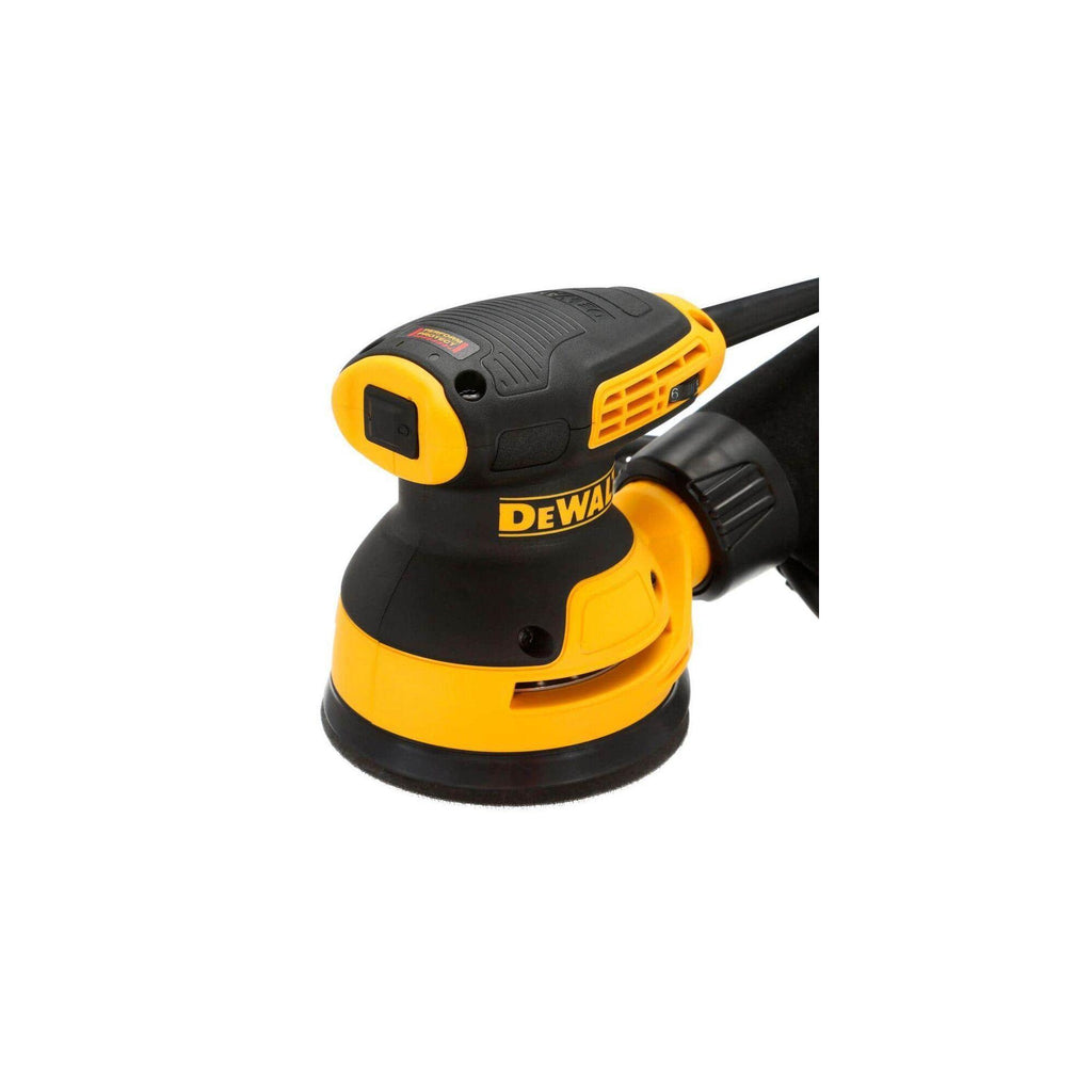 DeWALT® DWE6423K Random Orbit Sander Kit, 140 mm H, 8000 to 12000 opm Speed