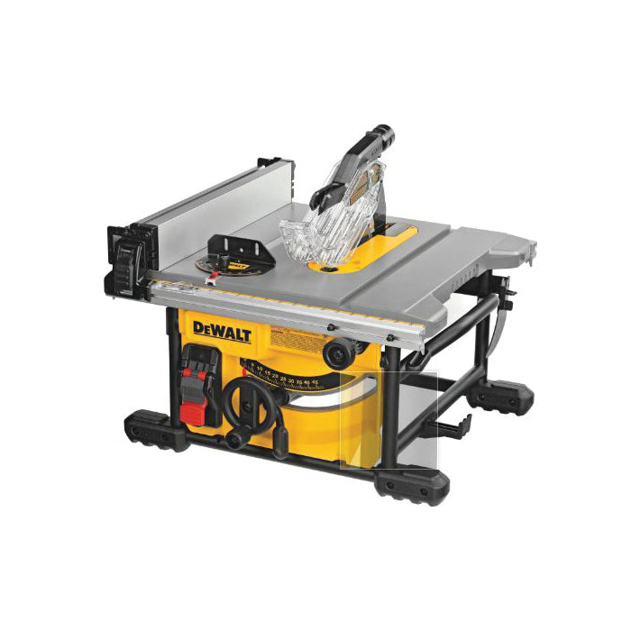 DeWALT® DWE7485 Compact Jobsite Table Saw, 8-1/4 in Dia Blade, 5/8 in Arbor/Shank, 1-3/4 in 45 deg Capacity, 2-9/16 in 90 deg Capacity