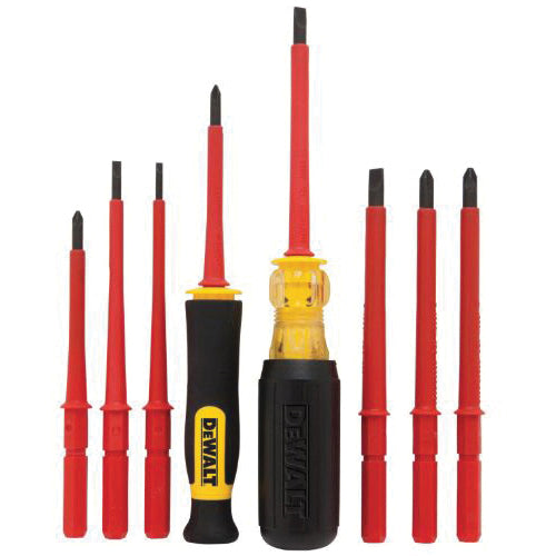 DeWALT® DWHT66417 Screwdriver Set, 10 Pieces, ASME B107