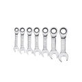 DeWALT® DWMT19261 Wrench Set, 7 Pieces, 10 to 19 mm, Polished Chrome