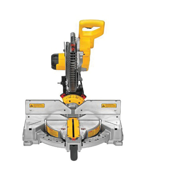 DeWALT® DWS716 Corded Electric Double Bevel Compound Miter Saw, 12 in Dia Blade, 5/8 in, 1 in Arbor/Shank, 8 in, 5-1/2 in Miter, 6-1/2 in, 3-39/64 in Bevel