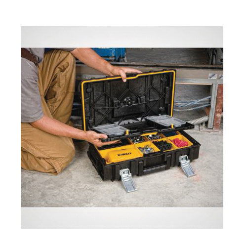 DeWALT® ToughSystem® DWST08201 Small Tool Case, 6-1/8 in H x 13-1/8 in W x 13-1/4 in D