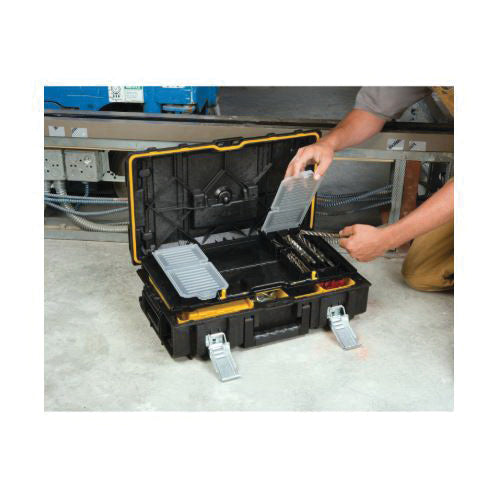 DeWALT® ToughSystem® DWST08201 Small Tool Case, 6-1/8 in H x 13-1/8 in W x 13-1/4 in D