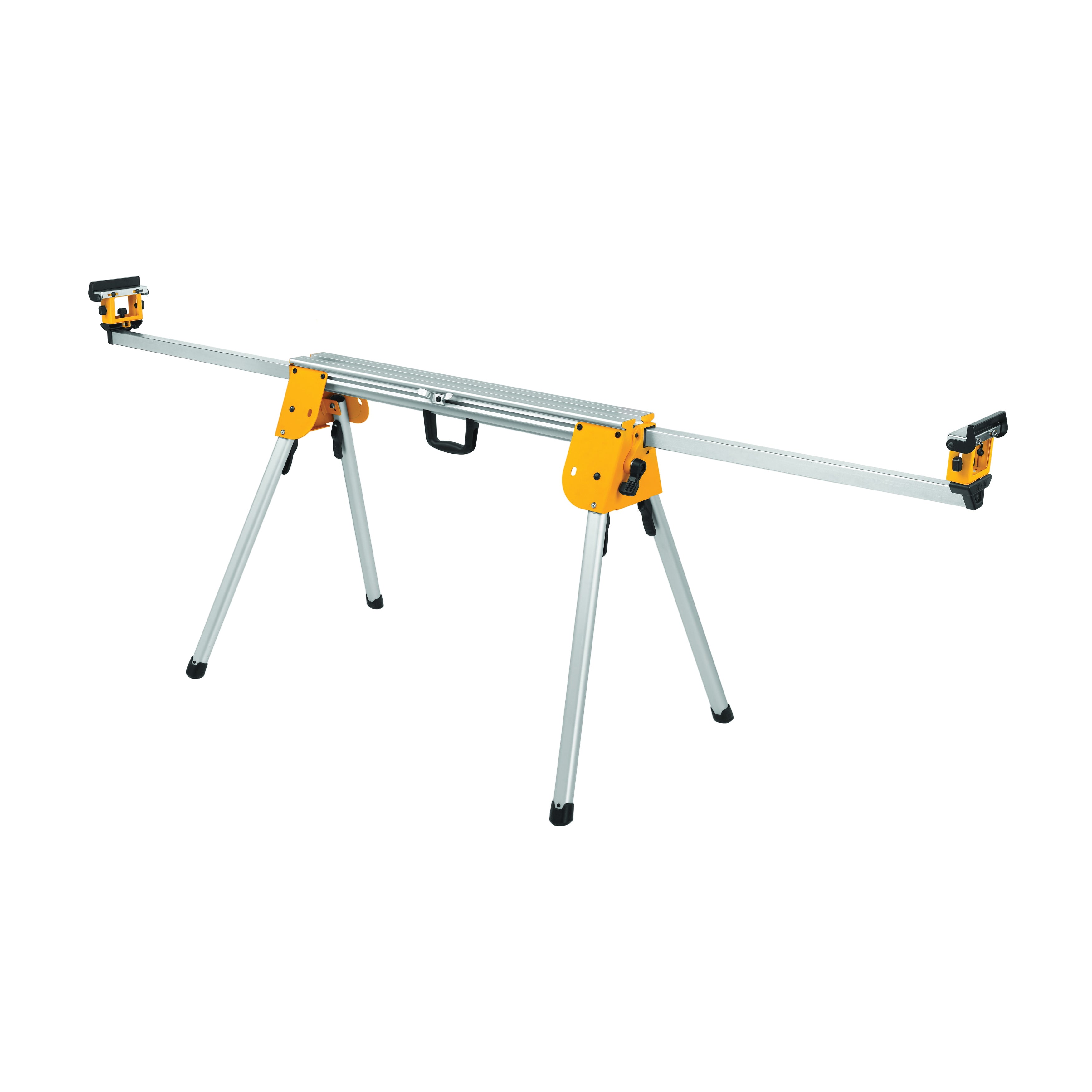 DeWALT® DWX724 Heavy Duty Miter Saw Stand, For Use With DeWALT® Miter Saw, 5 in W Work Surface, 500 lb, 100 in W x 32 in H Extended, 44 in W x 8 in H Folded