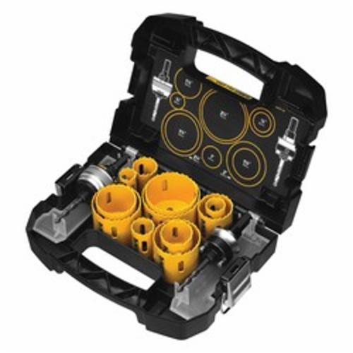 DeWALT® D180005 General Purpose Master Hole Saw Kit, 14 Pieces, Bi-Metal