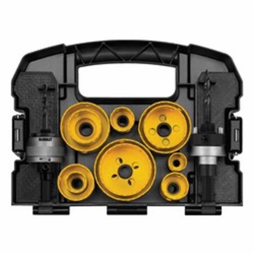 DeWALT® D180005 General Purpose Master Hole Saw Kit, 14 Pieces, Bi-Metal