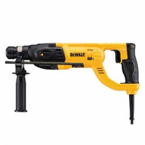 DeWALT® D25260K Compact Corded Rotary Hammer Kit, 7/8 in SDS Plus® Chuck, 0 to 5500 bpm, 0 to 1500 rpm No-Load, 16-1/4 in OAL