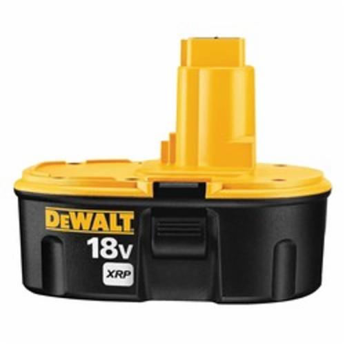 Black+Decker® XRP™ DC9096 Rechargeable Cordless Battery Pack With DeWALT® 18 V Tools and Accessories, 2.4 Ah NiCd Battery, 18 V DC Charge, For Use With DeWALT® 18 V Tools and Accessories