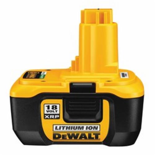 DeWALT® XRP™ DC9180 Heavy Duty Rechargeable Cordless Battery Pack, 2 Ah Li-Ion Battery, 18 V DC Charge, For Use With DeWALT® 18 V Power Tool