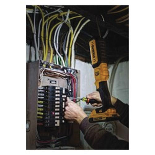 DeWALT® DCL050 Hand Held Rechargeable Cordless Area Light, LED Lamp, 20 V DC, Li-Ion Battery